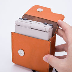 Handcraft Leather Storage Bag for RG35XX SP