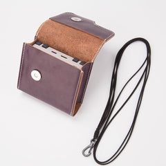 Handcraft Leather Storage Bag for RG35XX SP