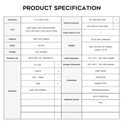 LITNXTBeelink MINI S N5095 Gaming Mini PC Computer-29