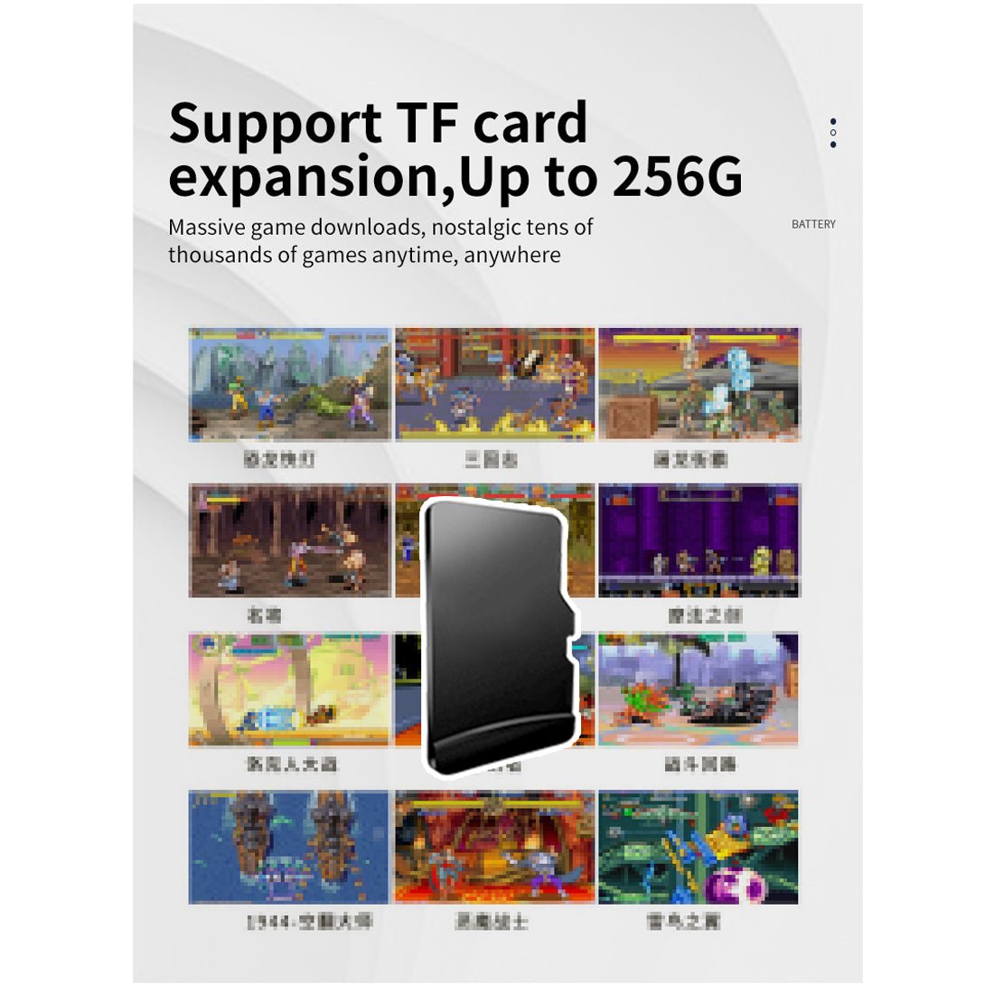 Powkiddy RGB10S Handheld Game Console Retro Arcade Classic FC