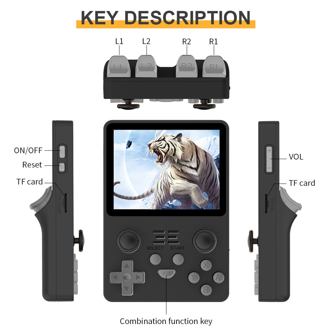 Powkiddy RGB20S Retro Game Console