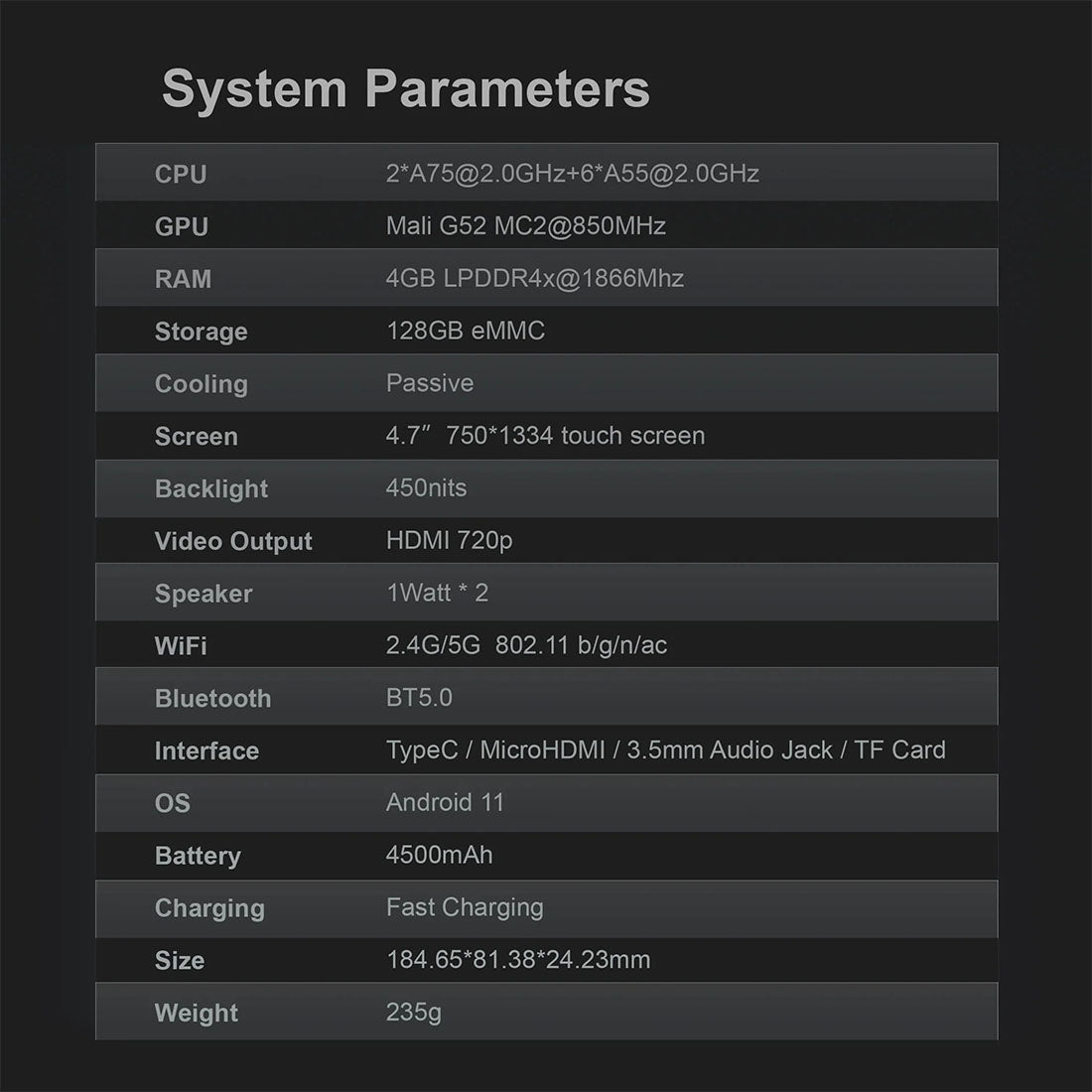 Retroid Pocket3+ Android Classic Handheld Gaming Console