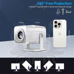 1080P 2-in-1 Projector Game Console