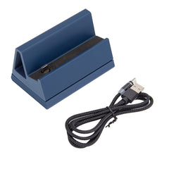 litnxt-3D-printed-magnetic-charging-base-for-rgb30-game-console-blue