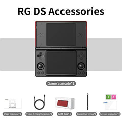 ANBERNIC RG DS Dual Screens Retro Handheld Game Console