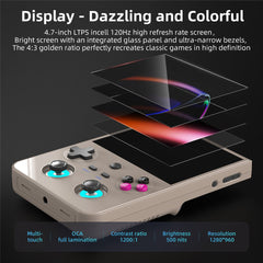 Anbernic RG477V 4.7-Inch Full-Screen Vertical Handheld Game Console