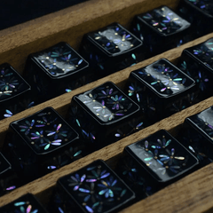 Tiangong Kaiwu Raden Lacquer Ceramic Keycap for Mechanical Keyboards