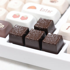 Chocolate Coffee Resin Keycap