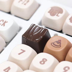 Chocolate Coffee Resin Keycap
