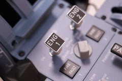 D107 A320 A310 A190 Motorized Throttle-Quadrant for Flight Sim - Backlit, Full Range Motion, Compatible with MSFS2020/2024, X-Plane, Fenix, FBW, toliss - Windows Home Cockpit Panel(Pre-sale: 1 month)