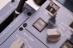 D107 A320 A310 A190 Motorized Throttle-Quadrant for Flight Sim - Backlit, Full Range Motion, Compatible with MSFS2020/2024, X-Plane, Fenix, FBW, toliss - Windows Home Cockpit Panel(Pre-sale: 1 month)