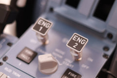 D107 A320 A310 A190 Motorized Throttle-Quadrant for Flight Sim - Backlit, Full Range Motion, Compatible with MSFS2020/2024, X-Plane, Fenix, FBW, toliss - Windows Home Cockpit Panel(Pre-sale: 1 month)