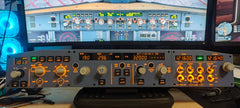 D108 All-in-One A320 Home Cockpit Panel - Integrated FCU+Left EFIS+Custom Lighting/Frequency Module for Windows MSFS2020, X-Plane 12 (Fenix, FBW, Toliss) Pre-sale: 15 days