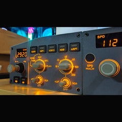 D108 All-in-One A320 Home Cockpit Panel - Integrated FCU+Left EFIS+ECAM/Gear/Auto-Brake Warnings for Windows MSFS2020, X-Plane 12 (Fenix, FBW, Toliss)Pre-sale: 15 days