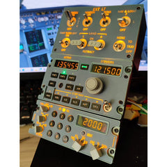 D109 All-in-One A320 Home Cockpit Panel - Integrated RMP+Lighting+ATC for Windows MSFS2020/2024, X-Plane 12 (Fenix, FBW, Toliss) Pre-sale: 1 month
