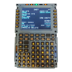 D110 A320 MCDU Home Cockpit Panel for Windows MSFS2020/2024, Compatible with Fenix, FBW, Toliss (Backlit Edition) Pre-sale: 1 month