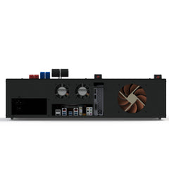 LARSENSIM Desktop Flight Sim Control Metal Housing Panel with Integrated Display for Windows, Compatible with X-Plane MSFS, D40/D42/172 Aircraft Models(Pre order:35 days)