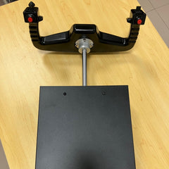 LARSENSIM Desktop Flight Sim Control Metal Housing Panel with Integrated Display for Windows, Compatible with X-Plane MSFS, D40/D42/172 Aircraft Models(Pre order:35 days)