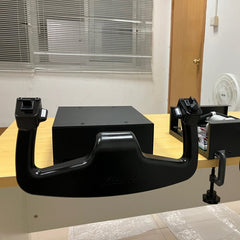 LARSENSIM Desktop Flight Sim Control Metal Housing Panel with Integrated Display for Windows, Compatible with X-Plane MSFS, D40/D42/172 Aircraft Models(Pre order:35 days)