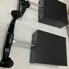 LARSENSIM Desktop Flight Sim Control Metal Housing Panel with Integrated Display for Windows, Compatible with X-Plane MSFS, D40/D42/172 Aircraft Models(Pre order:35 days)