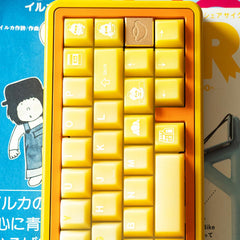 Duck Bread Original-Profile PC Translucent Keycap Set