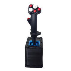 Flight Simulation Joystick, USB Plug-and-Play, Compatible with Mainstream Flight Simulation Platforms and Various Aircraft Configurations
