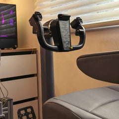 Force-Feedback Yoke-System with HID Support, Compatible with MSFS 2020/2024, X Plane 11/12, P3D & DCS