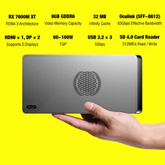 GPD WIN4 2025 8840U 6-Inch Windows 11 Handheld Game Console