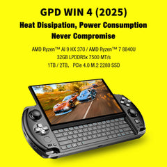 GPD WIN4 2025 8840U 6-Inch Windows 11 Handheld Game Console
