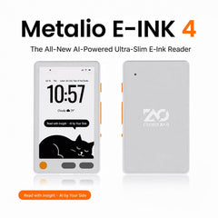Metalio E-INK4 AI E-Reader, E-Ink Touchscreen