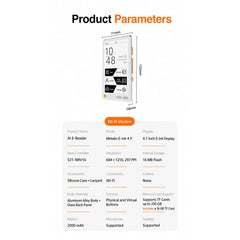 Metalio E-INK4 AI E-Reader, E-Ink Touchscreen