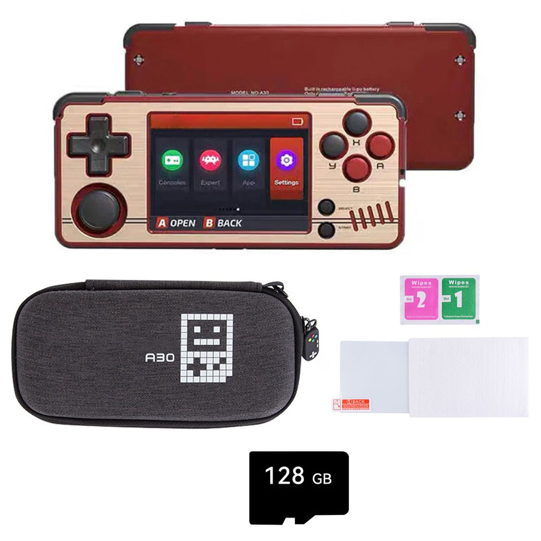 Miyoo A30 Spruce OS Retro Game Console-LITNXT – litnxt