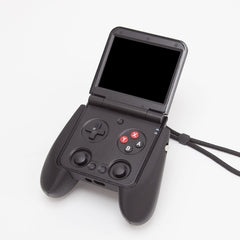 (MUST Use with Protective Case)Miyoo Flip Retro Game Console TPU Handle Shell