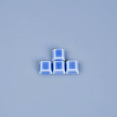 Original-Profile Crackle Ceramic WASD Keycaps/6.25U Spacebar Keycap