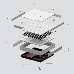 Plant100 3D-Printed Magnetic Keycap Storage & Display Box