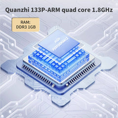 Powkiddy V90S 3.5-Inch Retro Foldable Handheld Game Console