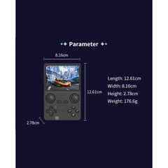 Powkiddy X35S 3.5-inch IPS Screen Handheld Game Console