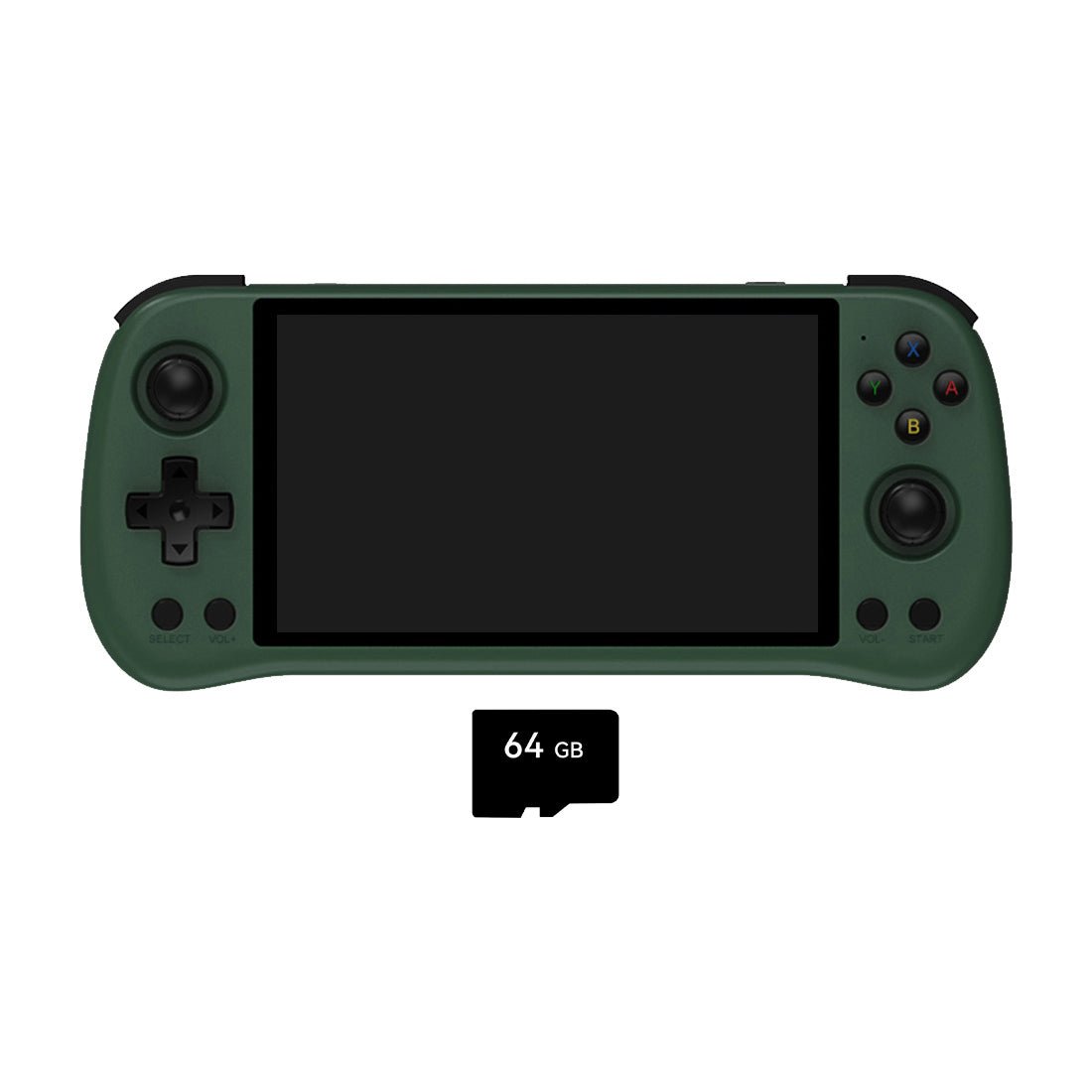 litnxt-powkiddy-x55-large-screen-retro-handheld-game-console-green-64gb