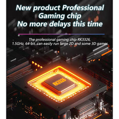 R36MAX 4-Inch Retro Handheld Game Console with Carry Case