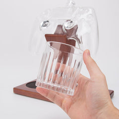 25.4 Oz Game Controller Whiskey Decanter Set with 2 Glasses