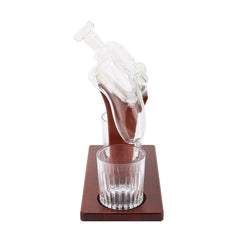 25.4 Oz Game Controller Whiskey Decanter Set with 2 Glasses