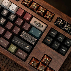 Retro Genuine Leather Backspace Large Keycap for Mechanical Keyboards