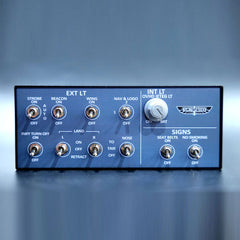 Rowsfire A101 V3.0 A320 mini Light OVHD OVERHEAD Panel for MSFS 2020/2024 - Compatible with FENIX, FBW, Inibuilds & PMDG - Windows Home Cockpit