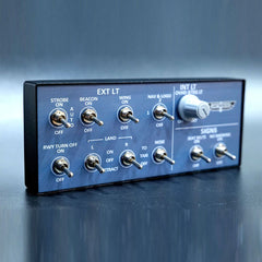 Rowsfire A101 V3.0 A320 mini Light OVHD OVERHEAD Panel for MSFS 2020/2024 - Compatible with FENIX, FBW, Inibuilds & PMDG - Windows Home Cockpit