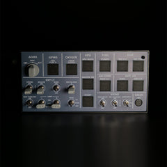 Rowsfire A106 pro V2.0 A320 Light OVHD OVERHEAD Panel for MSFS 2020/2024 - Compatible with FENIX A320, FBW A320 & iniA320 - Windows Flight Sim Home Cockpit