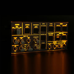 Rowsfire A106 pro V2.0 A320 Light OVHD OVERHEAD Panel for MSFS 2020/2024 - Compatible with FENIX A320, FBW A320 & iniA320 - Windows Flight Sim Home Cockpit