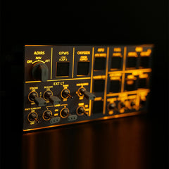 Rowsfire A106 pro V2.0 A320 Light OVHD OVERHEAD Panel for MSFS 2020/2024 - Compatible with FENIX A320, FBW A320 & iniA320 - Windows Flight Sim Home Cockpit