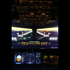 Rowsfire A107 V3.0 A320 MAX Light OVERHEAD Panel for MSFS 2020/2024 - Windows Flight Sim Home Cockpit(Pre-sale: 1-2weeks)