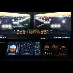 Rowsfire A107 V3.0 A320 MAX Light OVERHEAD Panel for MSFS 2020/2024 - Windows Flight Sim Home Cockpit(Pre-sale: 1-2weeks)