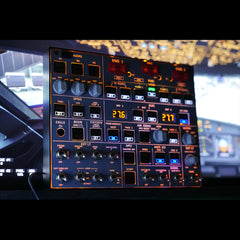 Rowsfire A107 V3.0 A320 MAX Light OVERHEAD Panel for MSFS 2020/2024 - Windows Flight Sim Home Cockpit(Pre-sale: 1-2weeks)